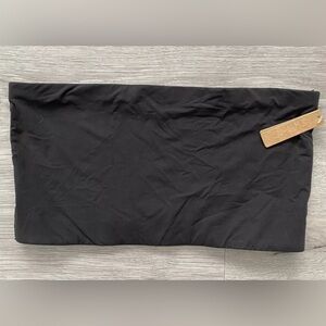 Skims Fits Everybody Bandeau Onyx Plus Size 2X